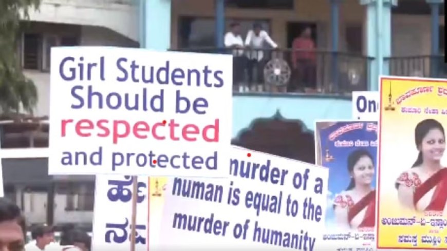 कांग्रेस पार्षद की बेटी के हत्या के मामले में सड़कों पर छात्र संगठनों ने किया प्रदर्शन