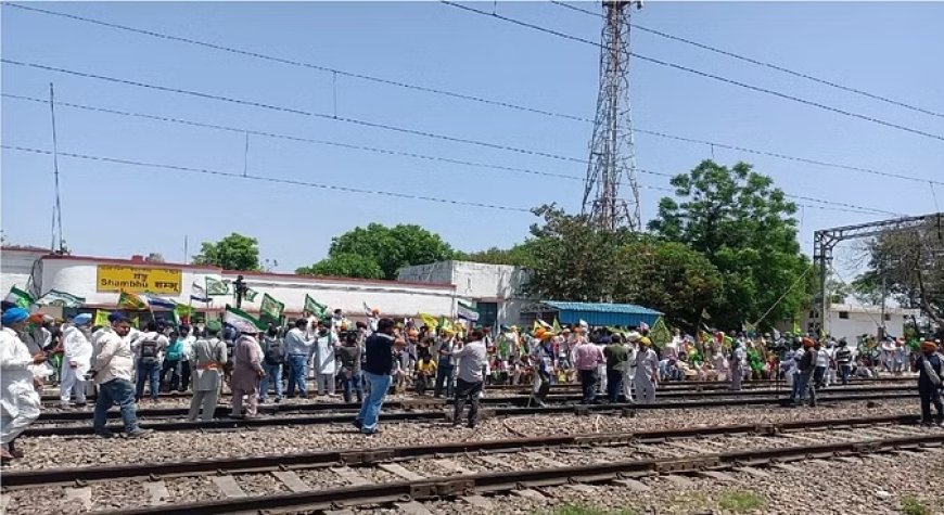 किसान आंदोलन से मुरादाबाद मंडल की 18 ट्रेनें प्रभावित