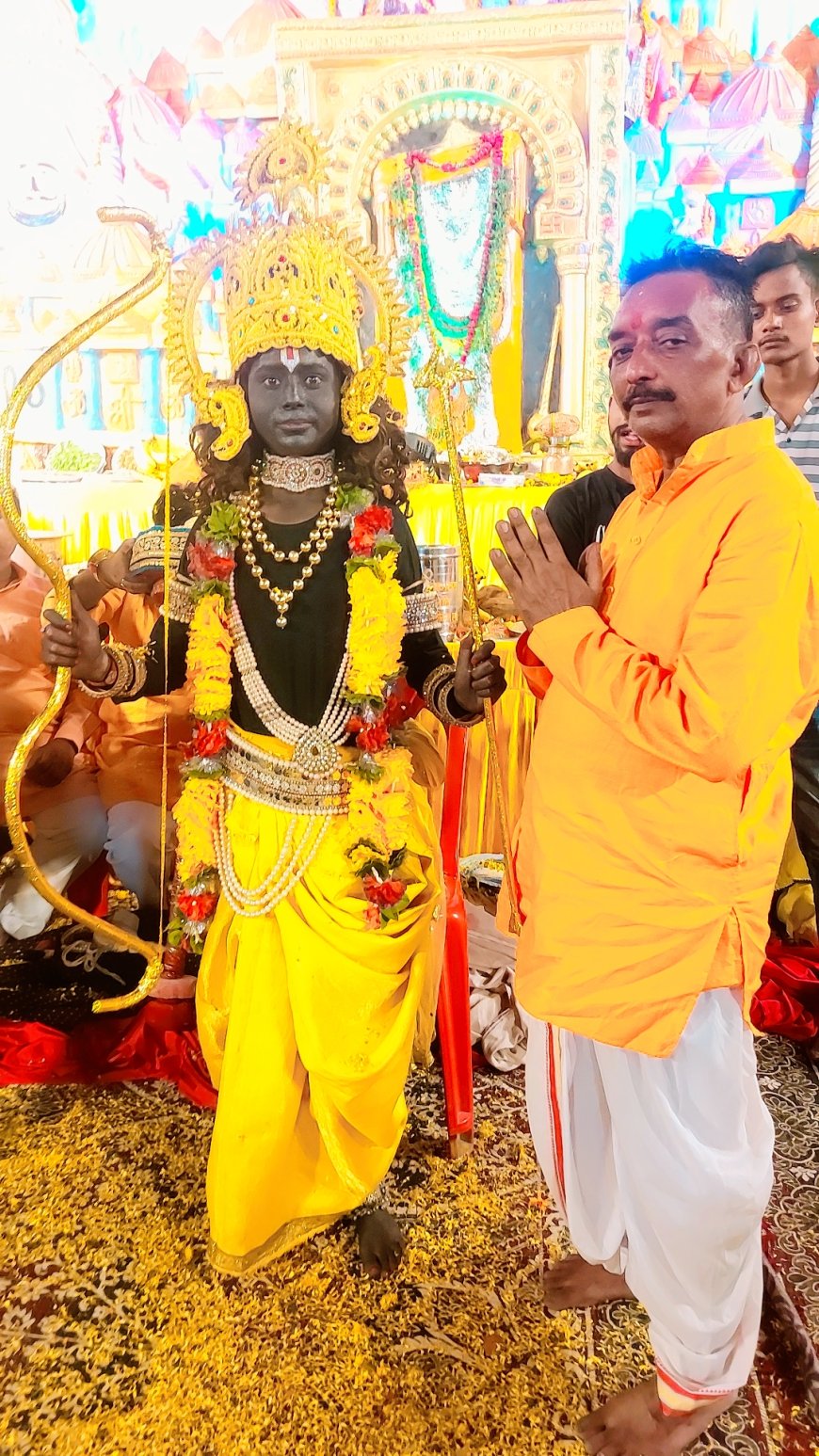 डालीगंज में निकली भव्य शोभायात्रा रात भर हुआ श्री बालाजी महाराज का 15वां भव्य जागरण