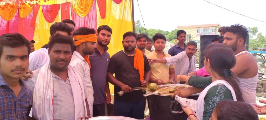 ज्येष्ठ माह के तीसरे बड़े मंगलवार को कस्बा सहित ग्रामीण क्षेत्र में जगह-जगह भण्डारे का हुआ आयोजन