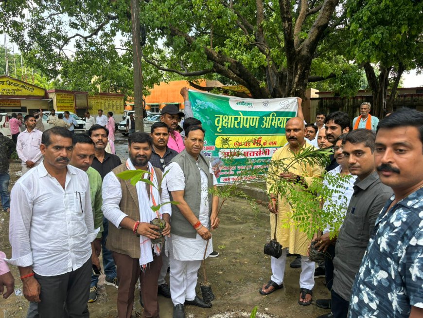 'एक पेड़ माँ के नाम' पौधरोपण अभियान बना जनअभियान