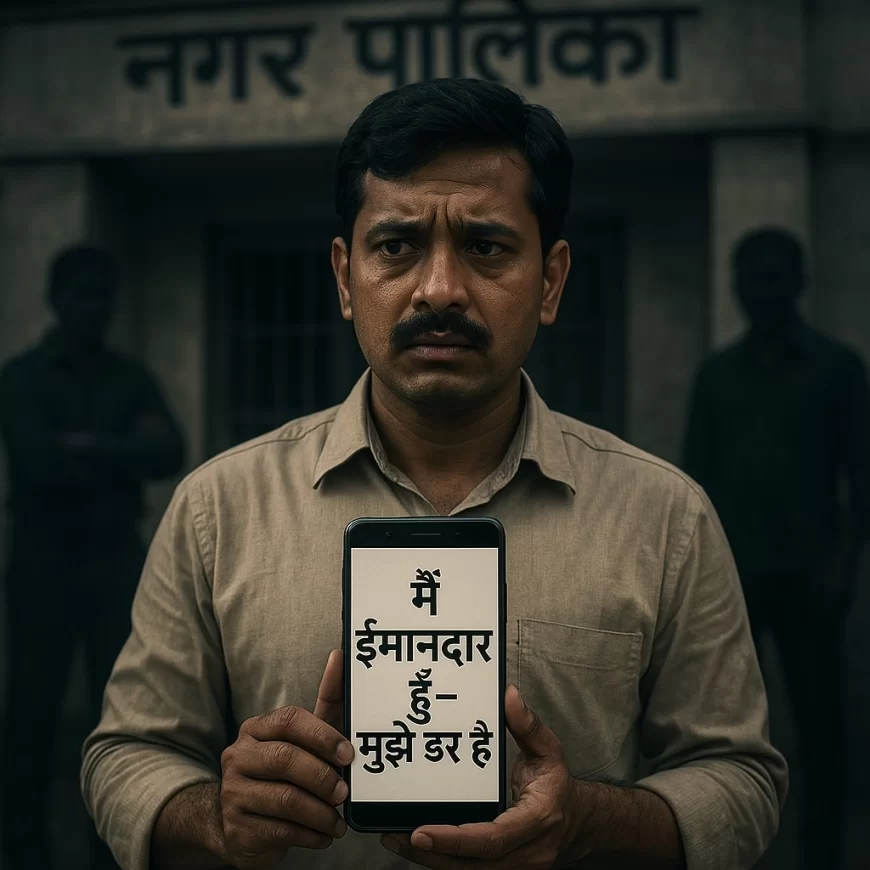 नहीं थम रहा नगरपालिका में ईमानदार और भ्रष्टाचार के बीच विवाद, ईमानदार कर्मी ने सोशल मीडिया पर की अपील कि हो सकती हैं उसकी हत्या?