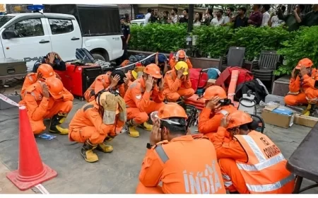 कर्नाटक उच्च न्यायालय में हुई मॉक ड्रिल, बम विस्फोट के हालात से निपटने की हुई तैयारी