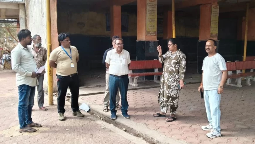 मुक्तिधाम की व्यवस्थाओं का डिप्टी कलेक्टर एवं प्र.सीएमओ ने किया निरीक्षण, स्वच्छता व्यवस्था के संबंध में दिए आवश्यक निर्देश