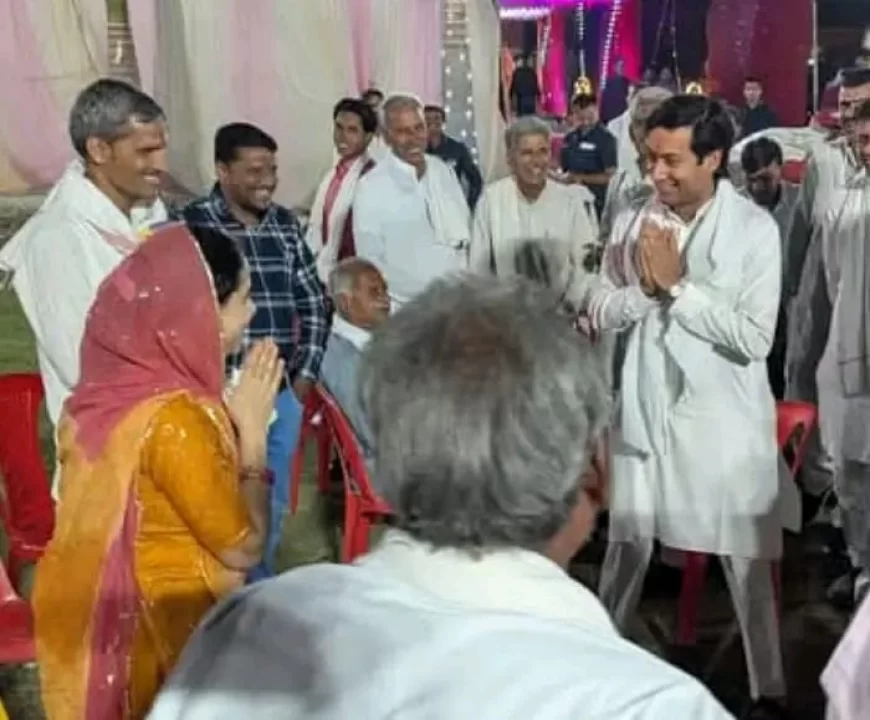 चुनावी संघर्ष में लड़ाई सिर्फ मतभेद की होती है मनभेद की नहीं, विरोधी पार्टी के विधायक से भी हंसते हुए मिले जयवर्धन सिंह