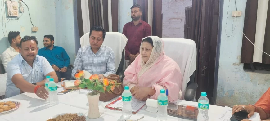 शाहाबाद:नगरपालिका बोर्ड की बैठक में 30 लाख के शुद्ध लाभ का बजट सर्वसम्मत से पास