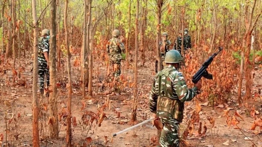 देश के अंदर नक्सलवाद पर स्ट्राइक: 'ऑपरेशन सिंदूर' के बीच छत्तीसगढ़ में 18 नक्सली ढेर, सर्च अभियान जारी