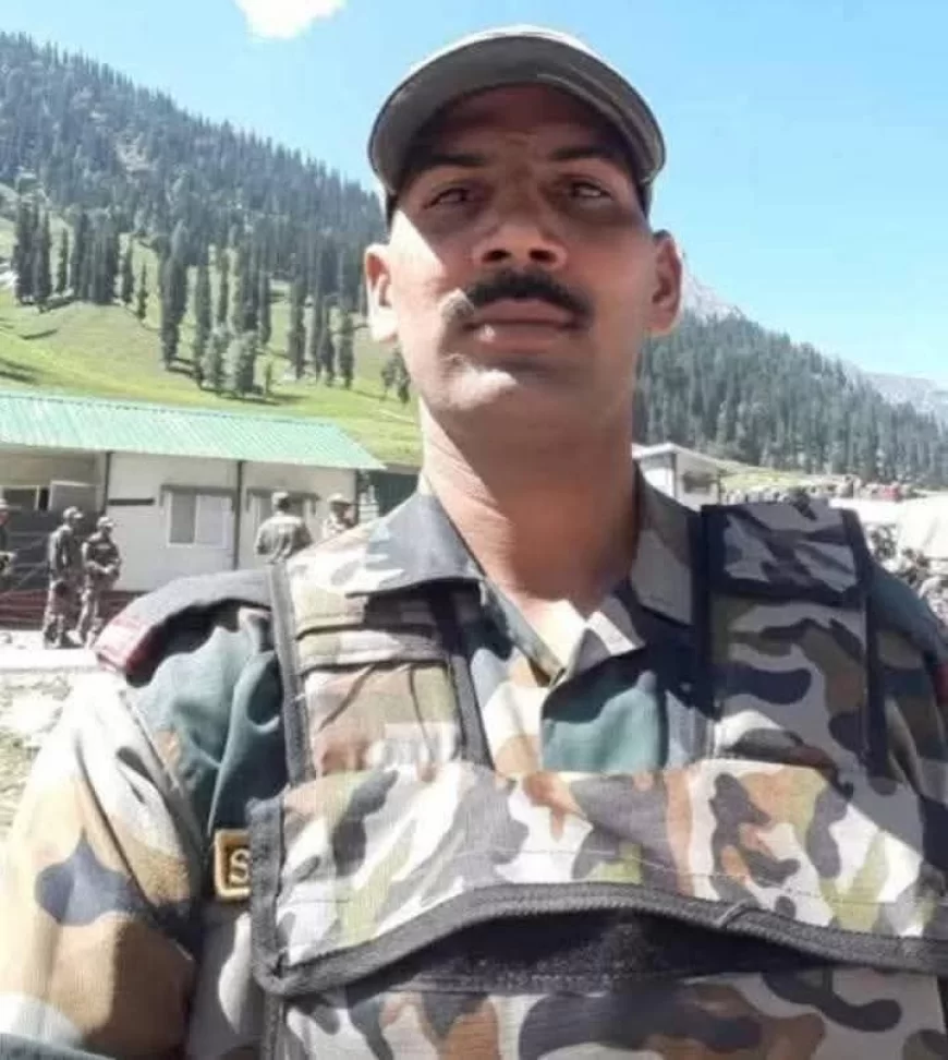जम्मू-कश्मीर में सैन्य वाहन दुर्घटना में शहीद हुए सूरज सिंह यादव, परिवार और गांव में शोक की लहर