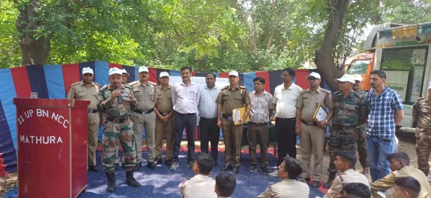 एनसीसी शिविर में खाद्य सुरक्षा जागरूकता कार्यक्रम आयोजित