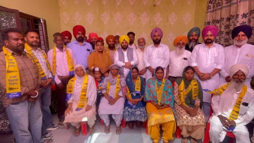 जंडियाला गुरु विधानसभा क्षेत्र में कांग्रेस को बड़ा झटका, कैबिनेट मंत्री हरभजन सिंह ईटीओ की मौजूदगी में वामपंथी राजपूत समाज के लोग बड़ी संख्या में आप में शामिल हुए