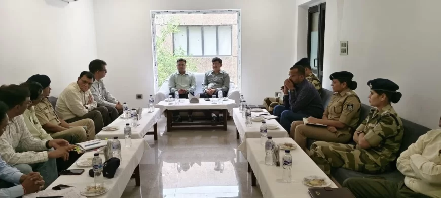 कलेक्टर एवं पुलिस अधीक्षक ने गेल अधिकारियों के साथ ली संयुक्त बैठक, आपदा प्रबंधन को लेकर की गई विस्तृत चर्चा