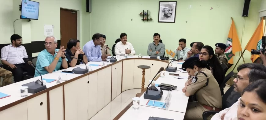 एनएफएल में इमरजेंसी मेजरमेंट सिस्टम को लेकर कलेक्टर एवं पुलिस अधीक्षक की महत्वपूर्ण बैठक सम्पन्न