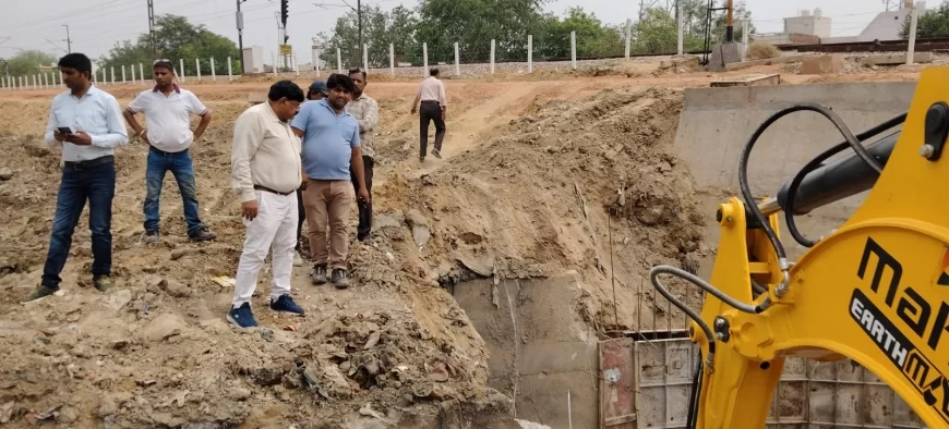 अपर नगर आयुक्त ने किया निरीक्षण