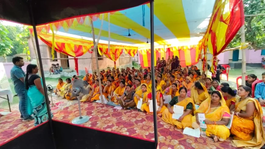 महिला संवाद में बड़ी संख्या में महिलाएं हुई शामिल