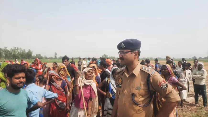 शाहाबाद: दो दिन से लापता अधेड़ ग्रामीण का गन्ने के खेत में मिला शव, हड़कंप मचा, हत्या की आशंका