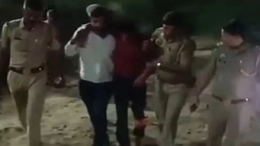 7 साल की मासूम से दरिंदगी: 10 घंटे में पुलिस ने मुठभेड़ में दबोचा आरोपी, पैर में लगी गोली; दरोगा भी घायल