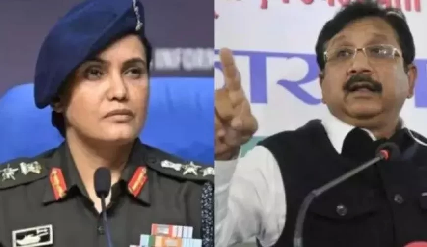 कर्नल सोफिया कुरैशी पर विवादित बयान देने वाले मंत्री पर एक्शन