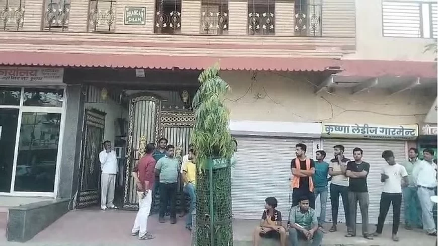नगर निगम की जमीन को लेकर भिड़े भाजपा नेता...सड़क पर दो घंटे चला हाई वोल्टेज ड्रामा, गाड़ी में तोड़फोड