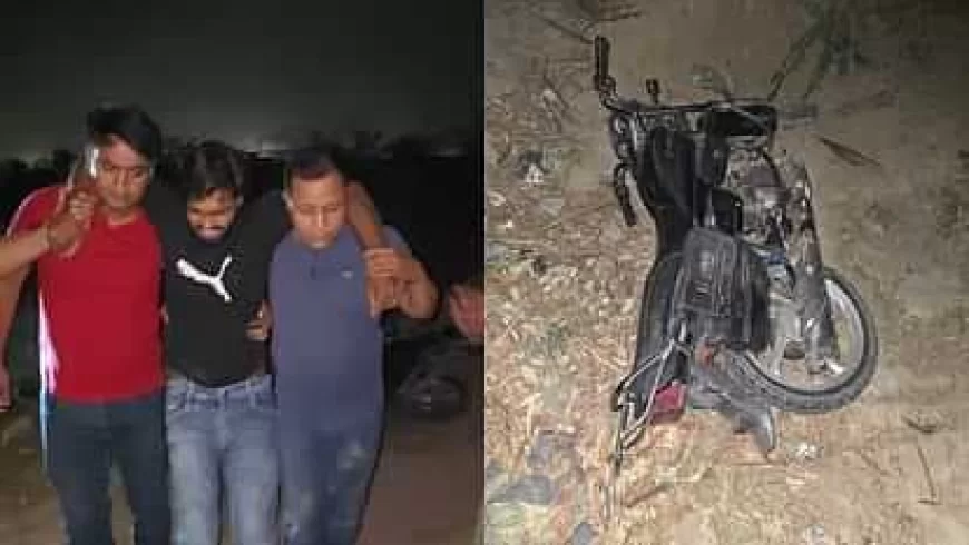 मथुरा पुलिस का लगड़ा अभियान जारी, छात्र को गोली मारने वाला पुलिस ने मुठभेड़ के दौरान पकड़ा