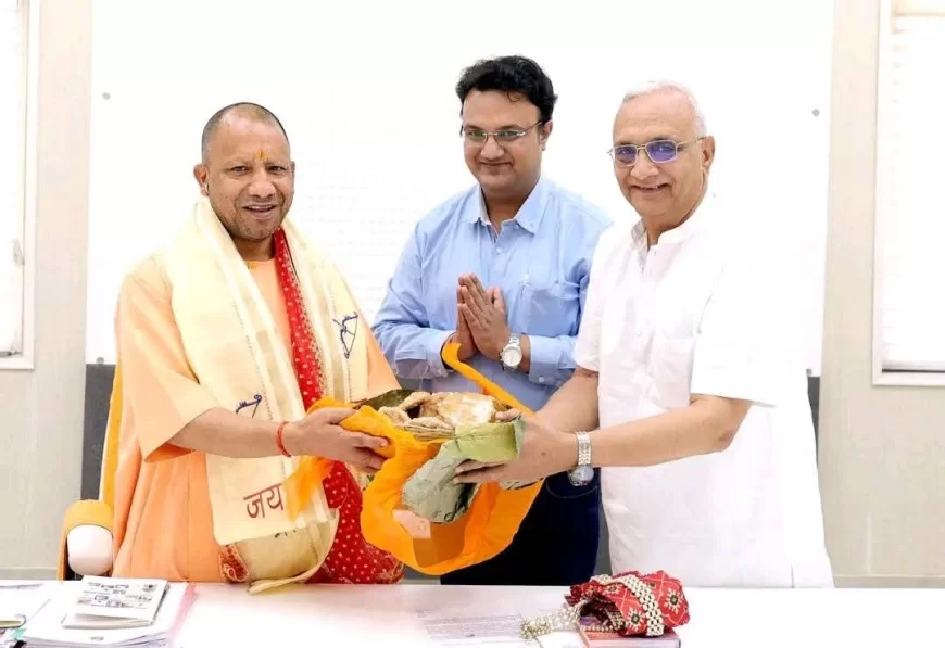 समस्याओं को लेकर महापौर ने की मुख्यमंत्री योगी से भेंट