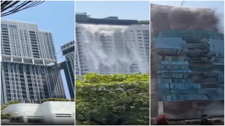 भूकंप में ढही बैंकॉक की इमारत बनाने वालों पर शिकंजा, धांधली के आरोपों के बाद बिल्डर का आत्मसमर्पण