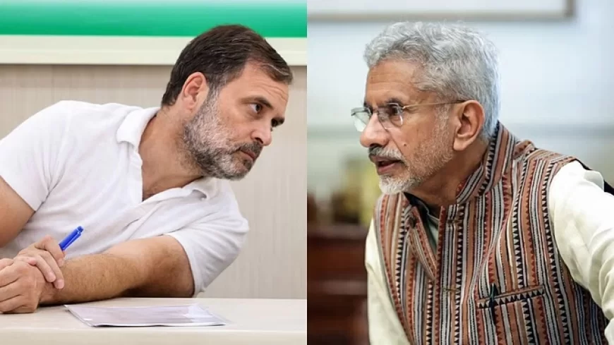 राहुल गांधी बोले- 'पाकिस्तान को पहले सूचना देना अपराध', विदेश मंत्रालय ने दी प्रतिक्रिया