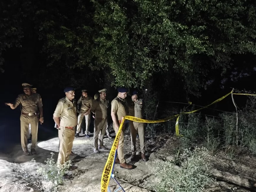 पुलिस मुठभेड़ में शातिर बदमाश संतोष उर्फ राजू ढेर, एसएचओ और दरोगा के बुलेटप्रूफ जैकेट में लगी गोली