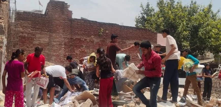 आगरा पुलिस की लापरवाही तो देखिए...दुकान तोड़कर लूटा गया सामान, दर्ज की चोरी की रिपोर्ट