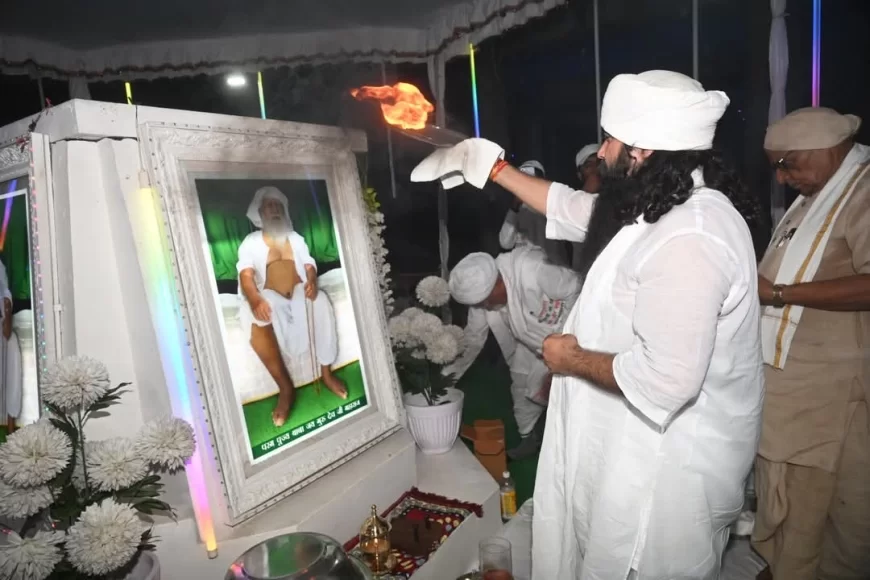 सत्गुरु का नामदान ही कल्याणकारी: पंकज महाराज, जयगुरुदेव आश्रम में वार्षिक भंडारा सत्संग में भक्तों को बताई सत्गुरु की महिमा