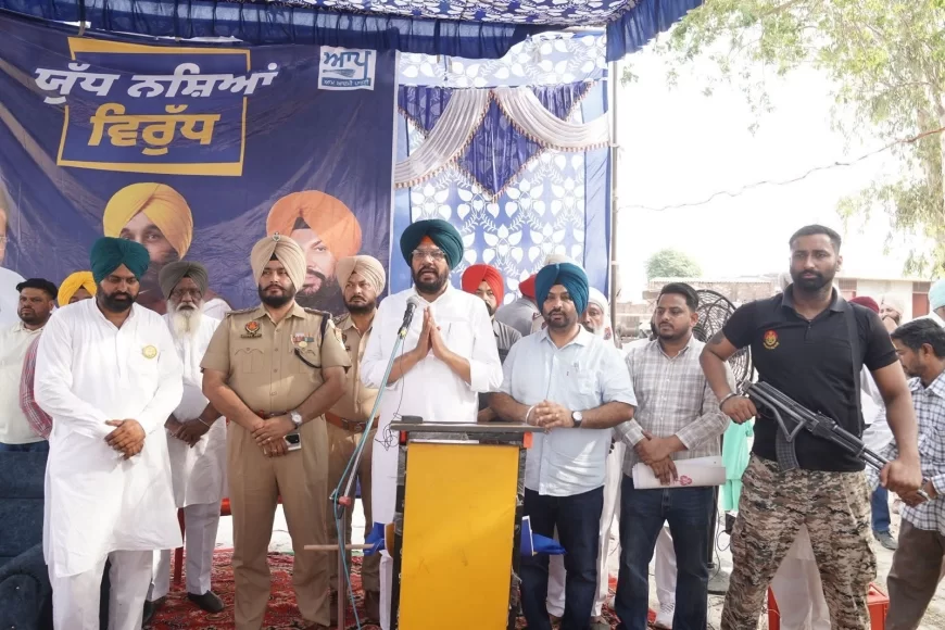 मान सरकार ने नशा तस्करों के खिलाफ पिक एंड चूज नीति का कड़ा विरोध किया - धालीवाल, धालीवाल ने 3 गांवों में नशा मुक्ति यात्राएं आयोजित कीं