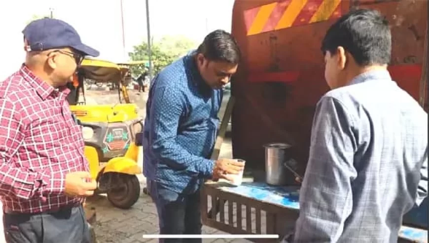 एसडीएम महावन की बड़ी कार्यवाही : 2500 ली. सिंथेटिक दूध से भरा टैंकर पकड़ा