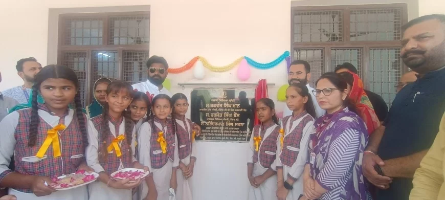 पंजाब शिक्षा क्रांति कार्यक्रम, विधायक नरेंद्र पाल सिंह सवाना ने 3 स्कूलों में 2.03 करोड़ रुपये की विकास परियोजनाओं का किया लोकार्पण
