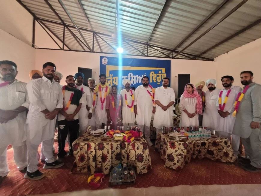 पंजाब को नशा मुक्त बनाने के लिए जन आंदोलन और मजबूत हुआ - जगदीप कंबोज गोल्डी