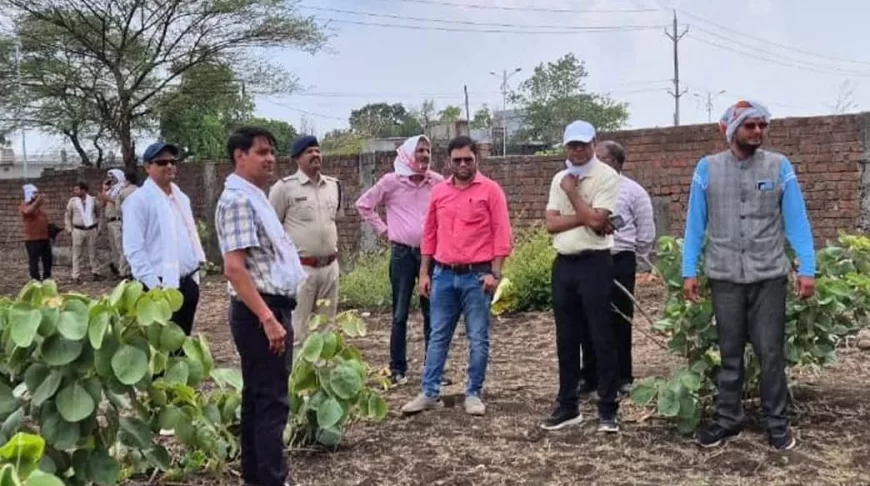 गुना में कलेक्टर के सख्त निर्देश पर बड़ी कार्यवाही: ग्राम बमौरी बुजुर्ग से करोड़ों की सरकारी जमीन से अतिक्रमण हटाया गया