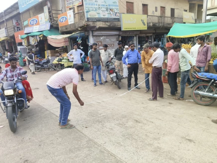 कल से शुरू होगा मुख्य चौराहे से धक्कापुरा पुलिया तक सड़क का चौड़ीकरण कार्य